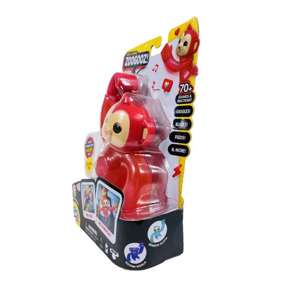 Little Live Pets Hug n' Hang Zoogooz Mooki Monkey Interactive Sounds & Reactions - Picture 5 of 11